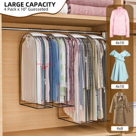 Jollygleam side zipper design allows quick retrieval of clothes.
