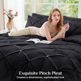JOLLYVOGUE 240 GSM microfiber comforter offers soft warmth without heaviness