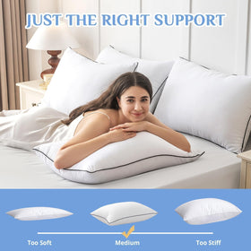 JOLLYVOGUE microfiber cover close-up shows breathable, soft material.