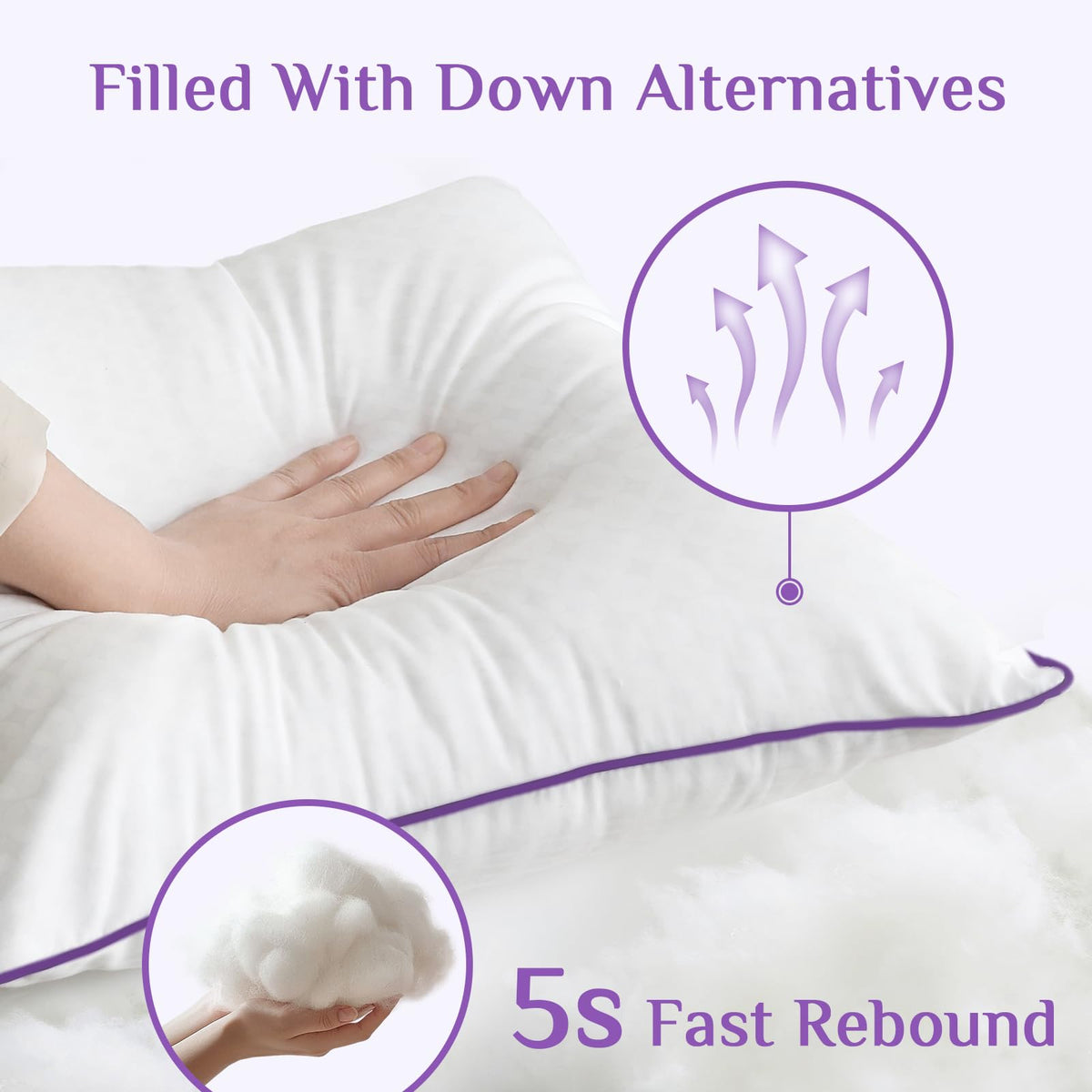 OEKO-TEX approved fabric ensures skin-friendly, safe use.