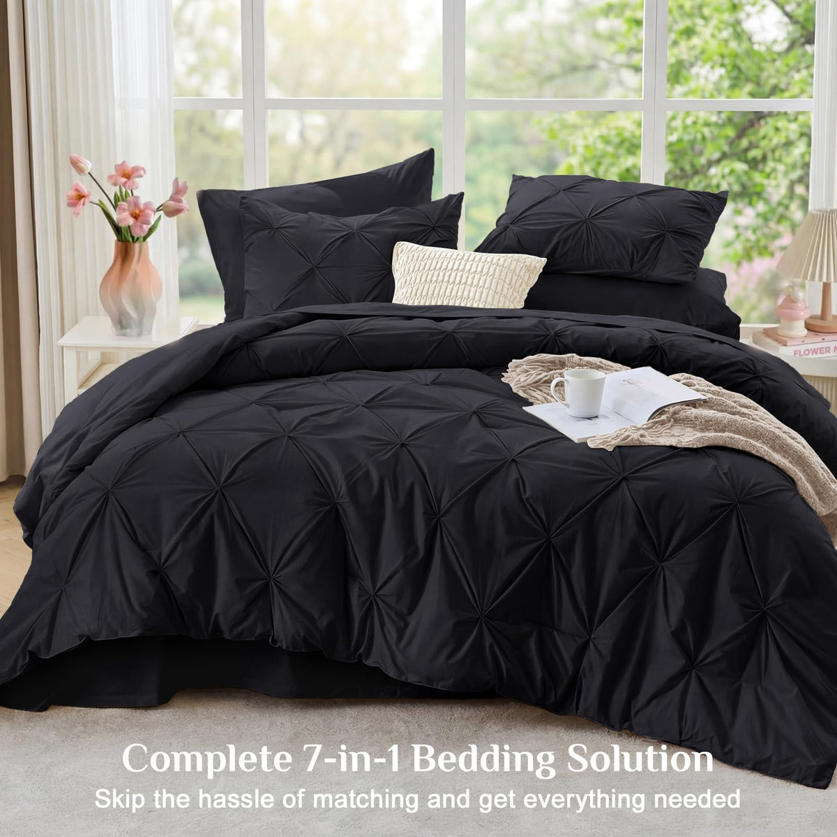 JOLLYVOGUE Pillow shams 20x26 finish the coordinated look