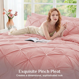 JOLLYVOGUE pintuck design adds texture to your bedding setup