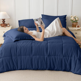 JOLLYVOGUE Queen flat sheet and spread complete full bed coverage