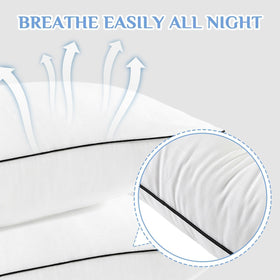 JOLLYVOGUE sleep setup demonstrates versatile support for side, back, and stomach sleepers.