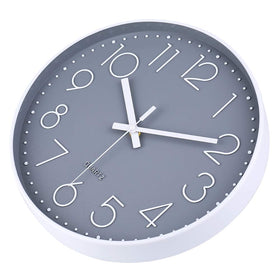 jomparis 16inch gray wall clock packaging and unboxing ready
