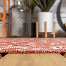Jonathan Y antique-gate inspired pattern rug elevates any balcony or sunroom