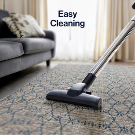 Jonathan Y Ourika easy-clean outdoor rug cleans with soap and water.