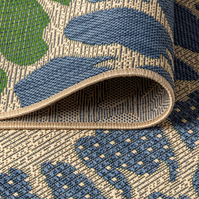 Jonathan Y high-traffic pet-friendly rug resists wear and simplifies cleanups.