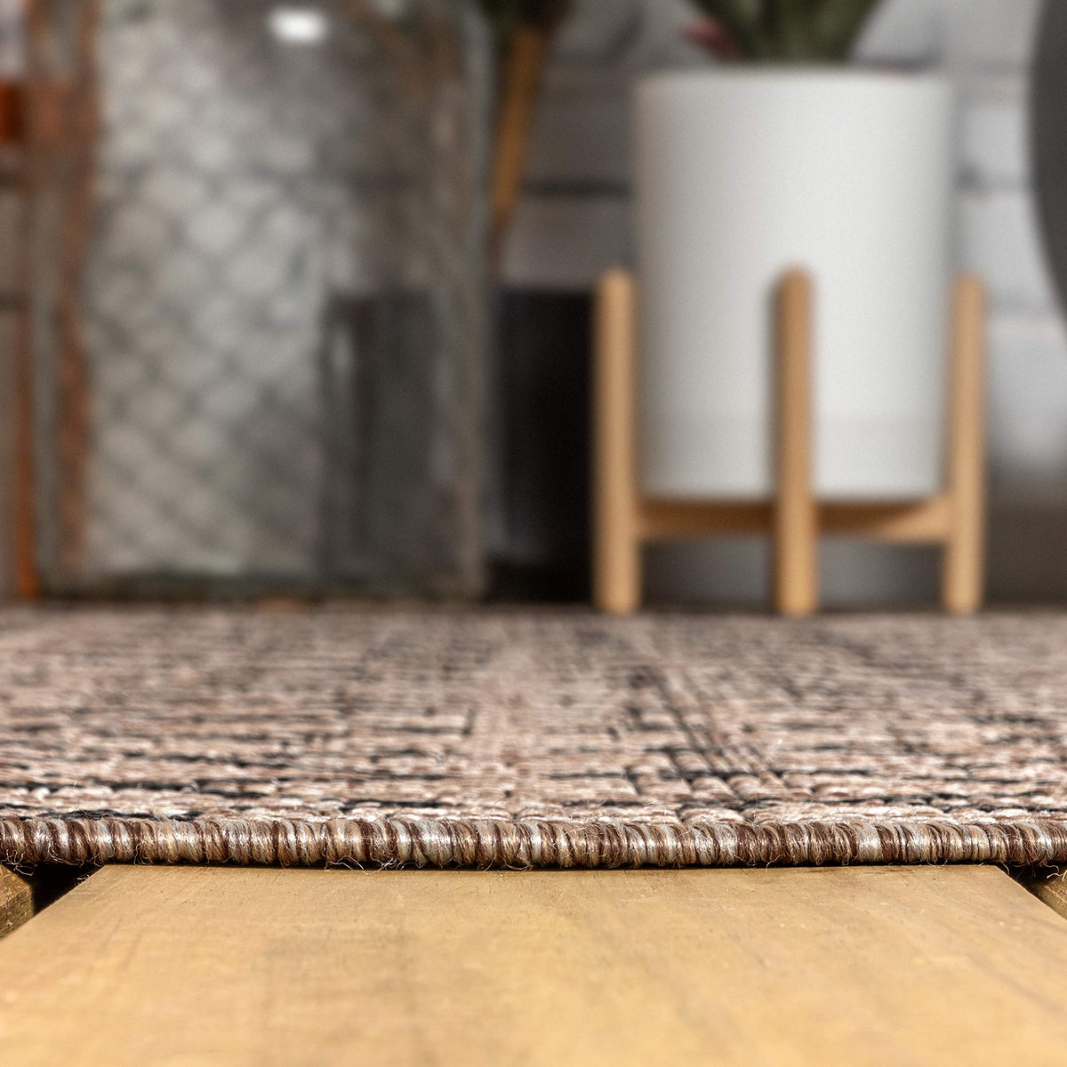 Jonathan Y Ourika easy-cleaning steps shown for quick spills