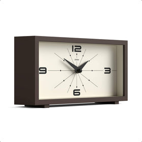 Jones Clocks Odeon dial closeup showing vintage-inspired dial and clear numerals