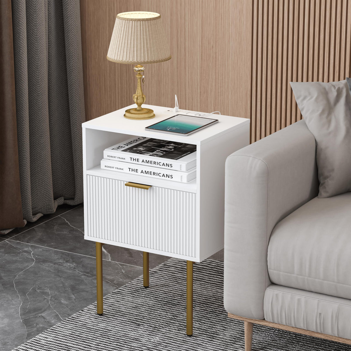 JOONEE bedroom mood created by clean design and versatile placement