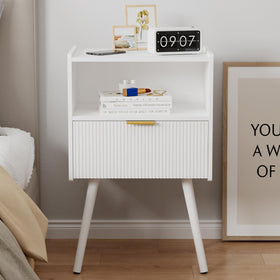 JOONEE white nightstand assembly steps for easy setup