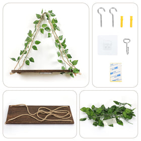JOPSTDI green leaf detailing boosts cottage-core aesthetics for any room