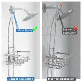 Joqixon 12 hooks help towels and accessories stay tidy.