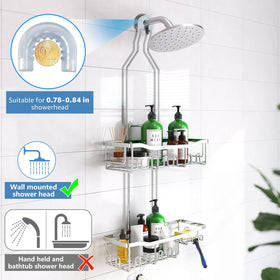 Joqixon soap holder and razor holder keep essentials organized.