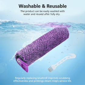 High-density microfiber with rapid absorption for floors and carpets