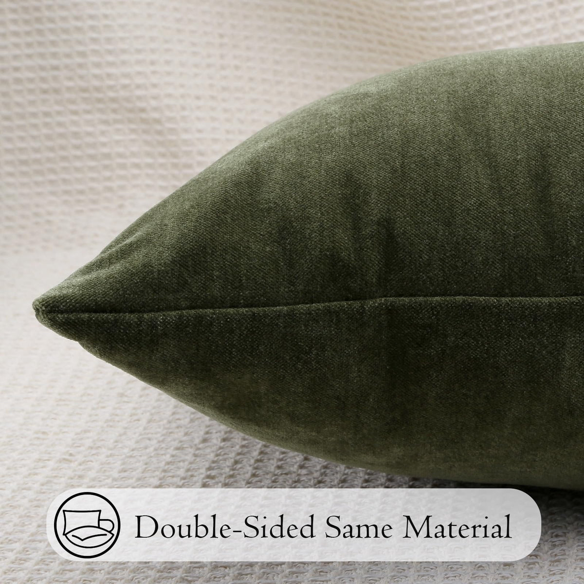 JoraLion pillow cover on bed demonstrates versatile decor for living spaces