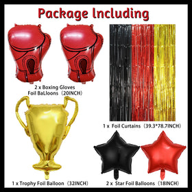 Jorvian black-red-yellow fringe backdrop adds arena-style drama.