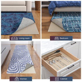 Jorvila versatile pad supports furniture and cushions with grip