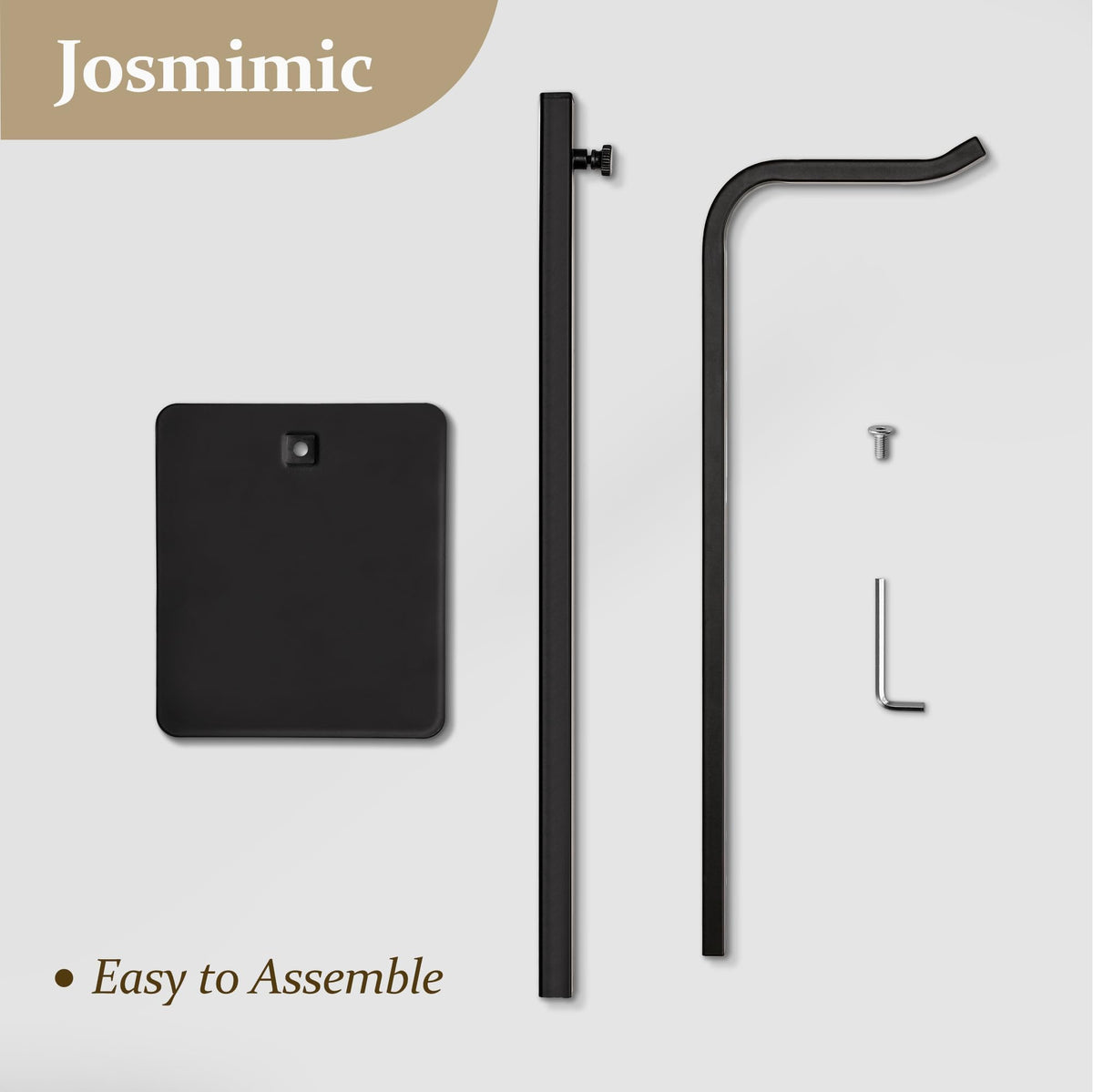 Josmimic stand features fingerprint-resistant finish for easy cleaning