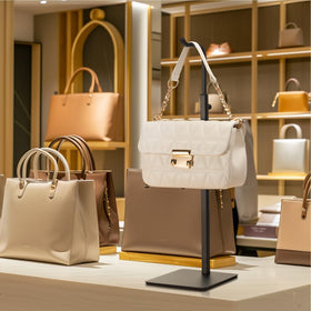 Josmimic stand ideal for retail displays and home organization