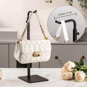 Josmimic purse holder with sturdy base for stable display