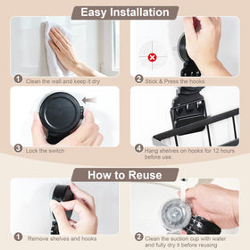 Removable design leaves no trace when repositioning