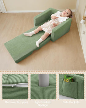 Jouha removable cover simplifies cleaning and keeps the sofa looking fresh.