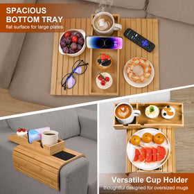 Joy&Grace dual non-slip mats keep drinks stable and prevent slips.