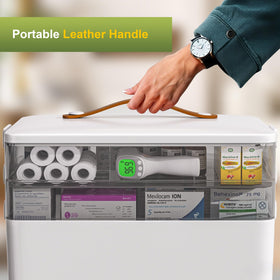 Perfect for cosmetics and first aid items storage.