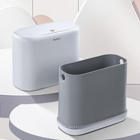 JOYBOS lid privacy seal keeps odors contained and contents hidden from guests