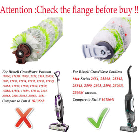 JoyBros Crosswave dry brush roll close-up designed for deep cleaning
