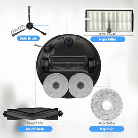 JoyBros L10s Ultra heat dust bags capture debris