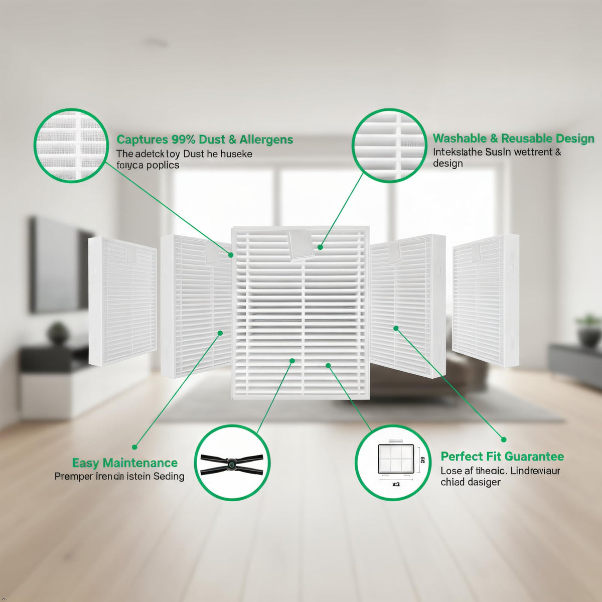 JoyBros Roomba Combo Essential HEPA filter for improved air quality