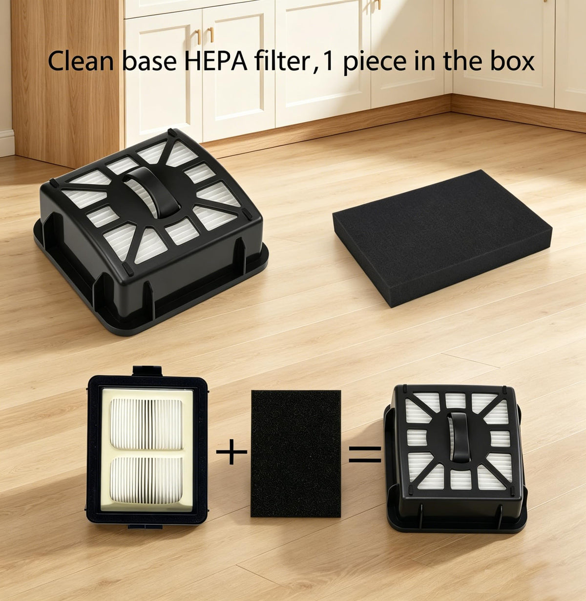 JoyBros Shark primary filter helps maintain suction efficiency.