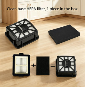 JoyBros Shark primary filter helps maintain suction efficiency.