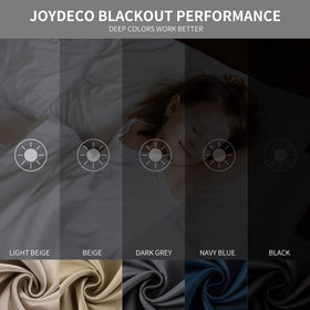 Joydeco fabric close-up shows durable microfiber for easy care.