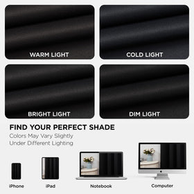 Joydeco blackout curtains are machine washable and wrinkle-resistant for easy care.