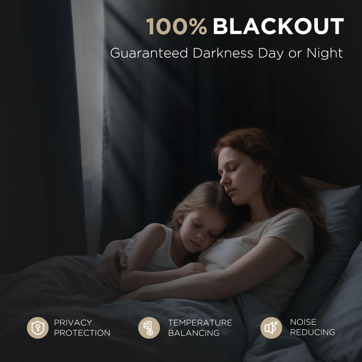 Joydeco thermal-insulation blackout curtains demonstrate energy-saving potential and temperature stability.