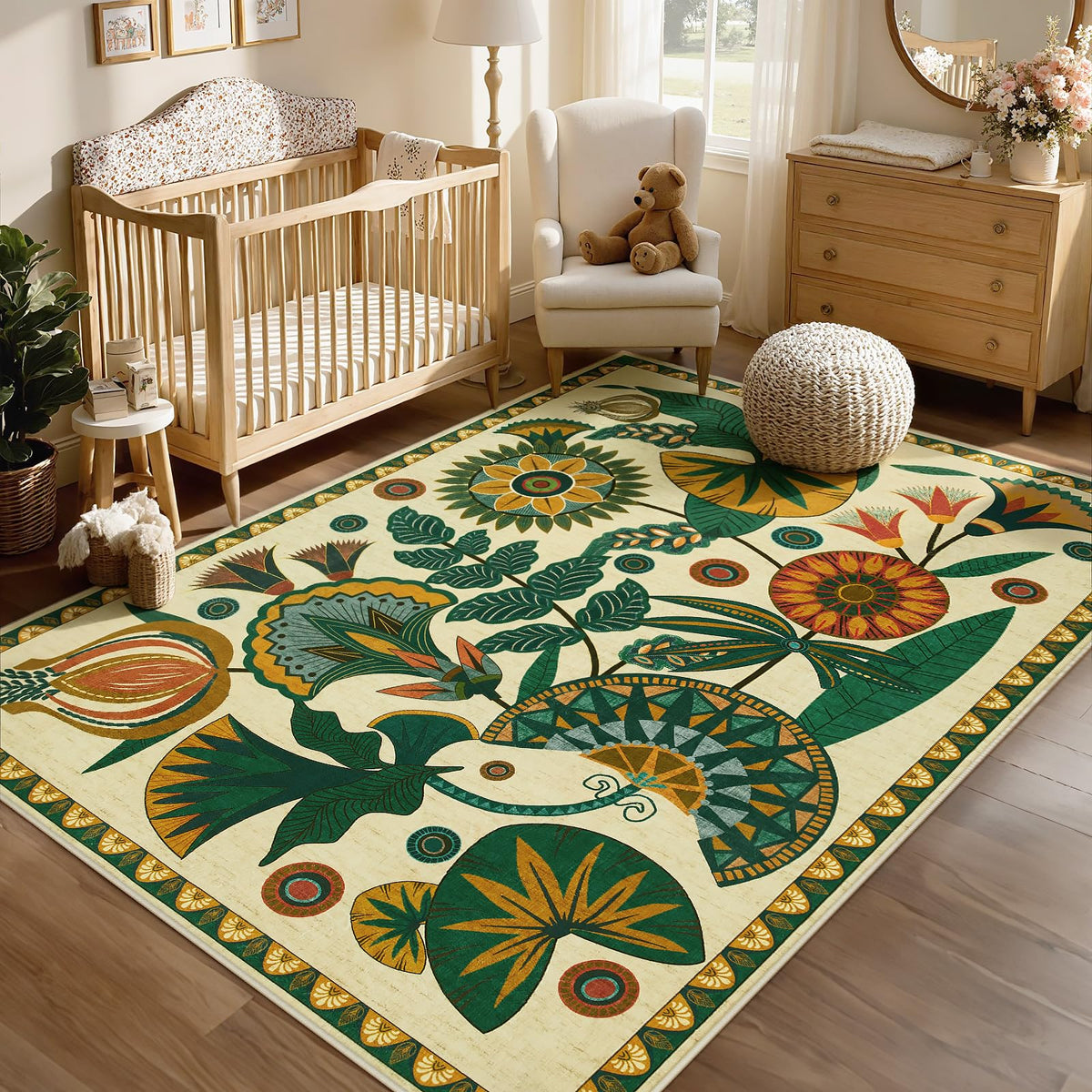 Joydeco versatile indoor carpet suited for bedrooms bathrooms and play spaces