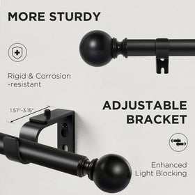 Joydeco included brackets and hardware ensuring smooth installation