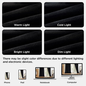 Joydeco machine washable curtains simplify upkeep and freshen easy.