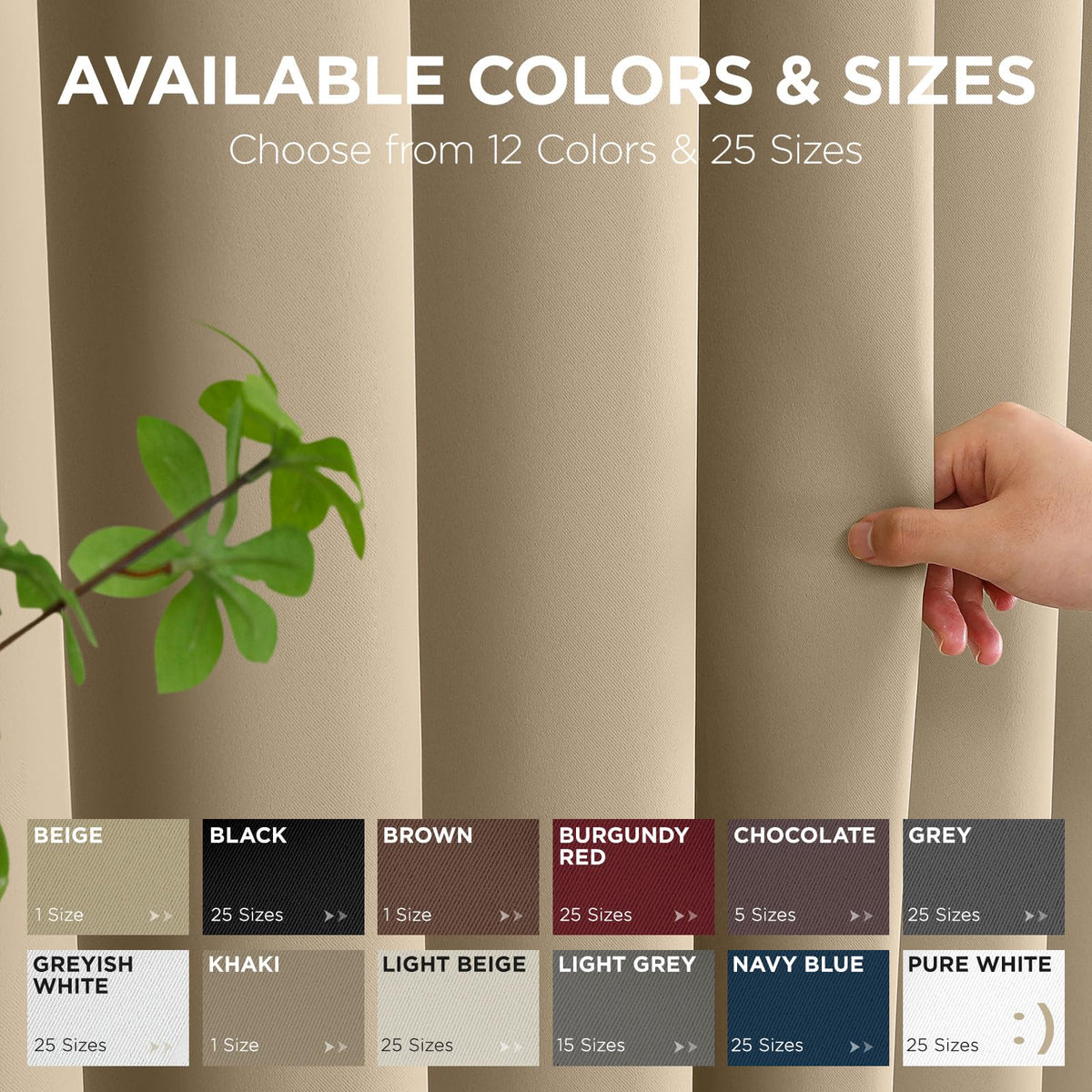 Joydeco sturdy edges with premium stitching for a refined finish