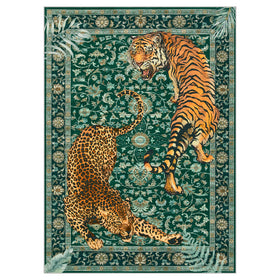 Joydeco vintage pattern rug versatile 5x7 for office dining or playroom