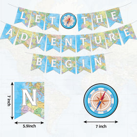 Joyful Start around the world table centers adding festive focal points