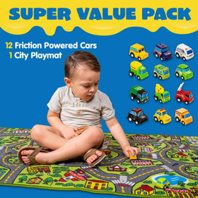 JOYIN city life playmat featuring hospital scene to spark stories