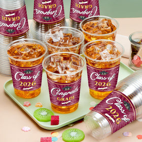 JOYIN thickened plastic cup close-up highlighting sturdy grip