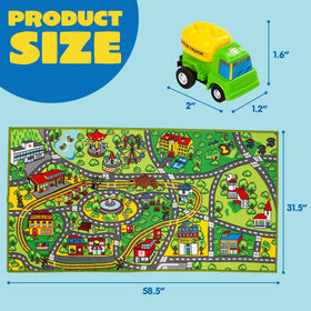 JOYIN School Bus pullback vehicle inspires classroom city adventures.