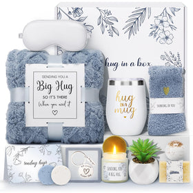 Joyliss soft flannel blanket for cozy comfort during tough times