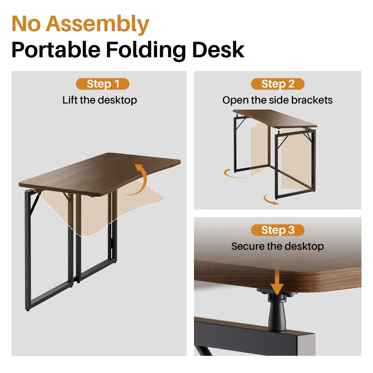 JOYMOOP wood-top desk showcases warm grain and smooth touch.